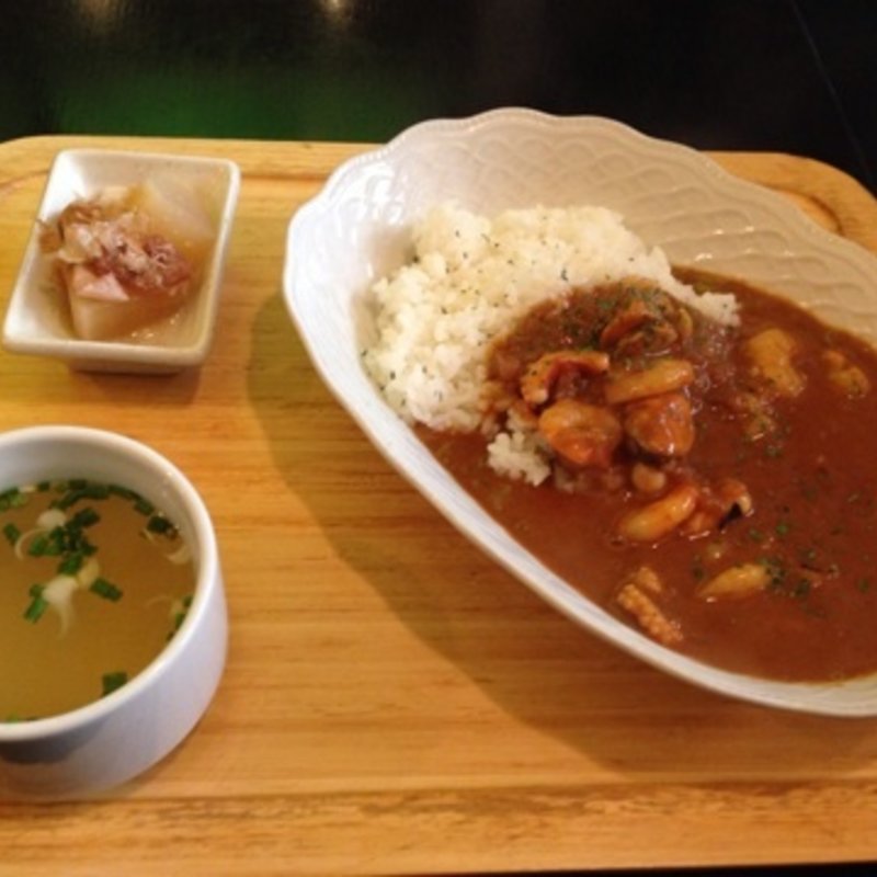 シーフードカレー(ゆらりダイニングＲＹＵＫＵ)