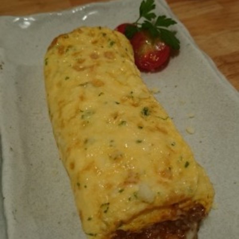 ボロネーゼソース入り卵焼き(Tsui-teru!)