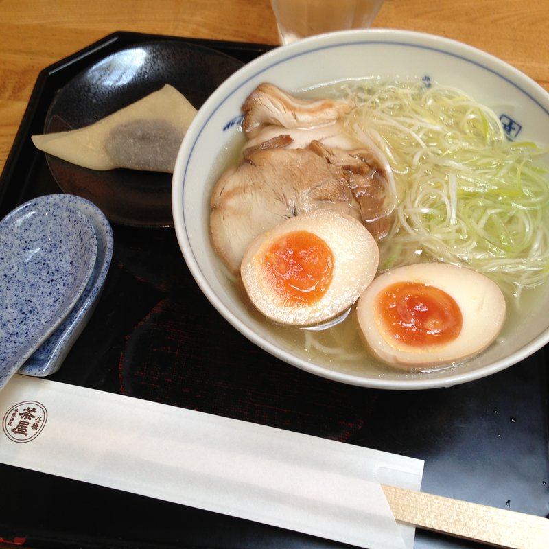 西尾のコクうま鶏そば　(本家西尾八ツ橋茶屋 清水坂店 )