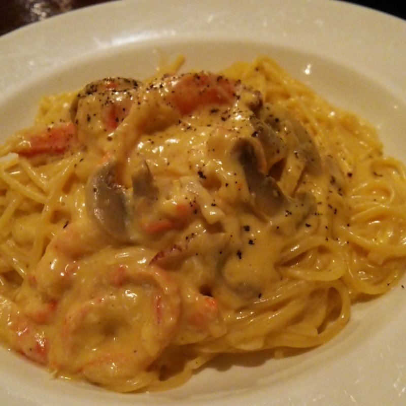 カニのカルボナーラ(グルービー・赤塚店)