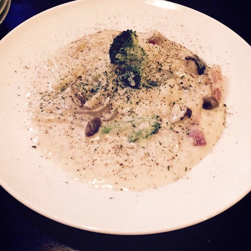 きのこのクリームリゾット(ビストロ&バル ピコレ)