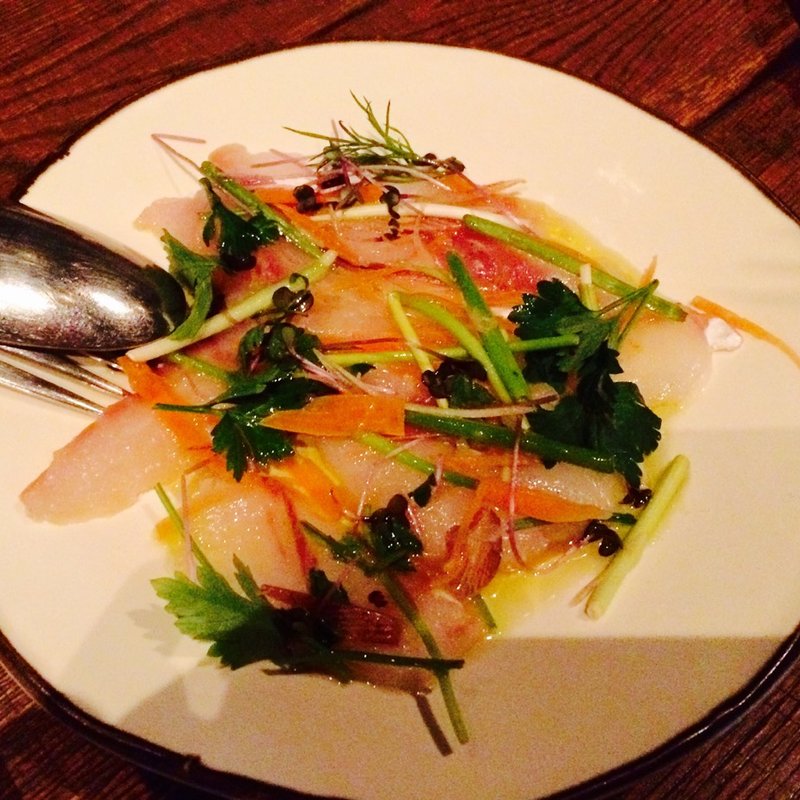 鱈のカルパッチョ(GRIP TAVERN)