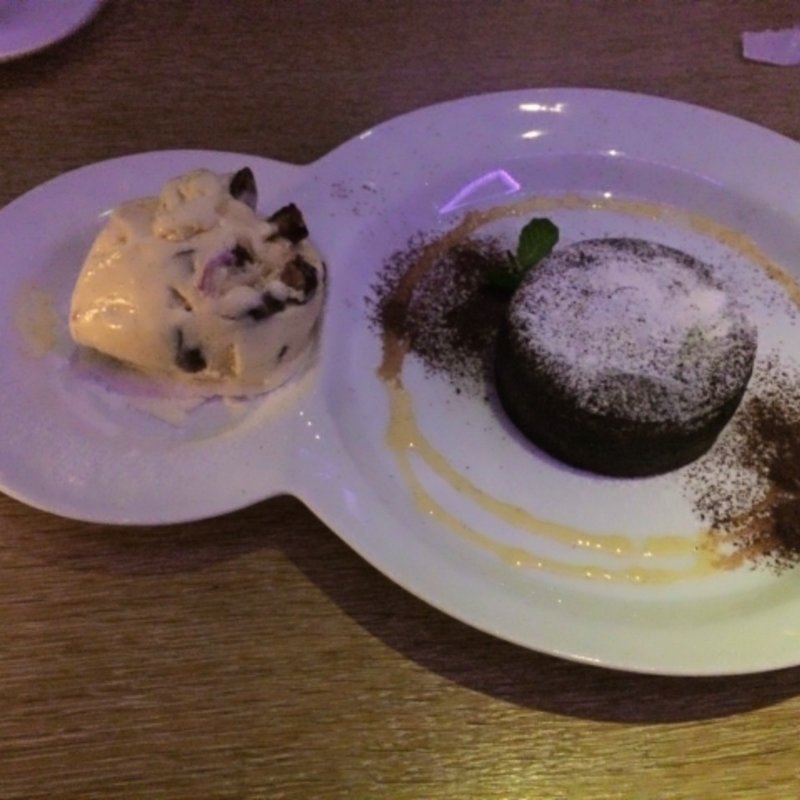 フォンダンショコラ(BRASSERIE D & SWEETROOM)