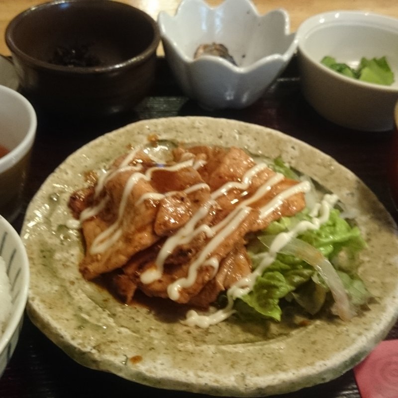 ランチセット　豚肉のロース(円屋 錦 （えんや にしき）)