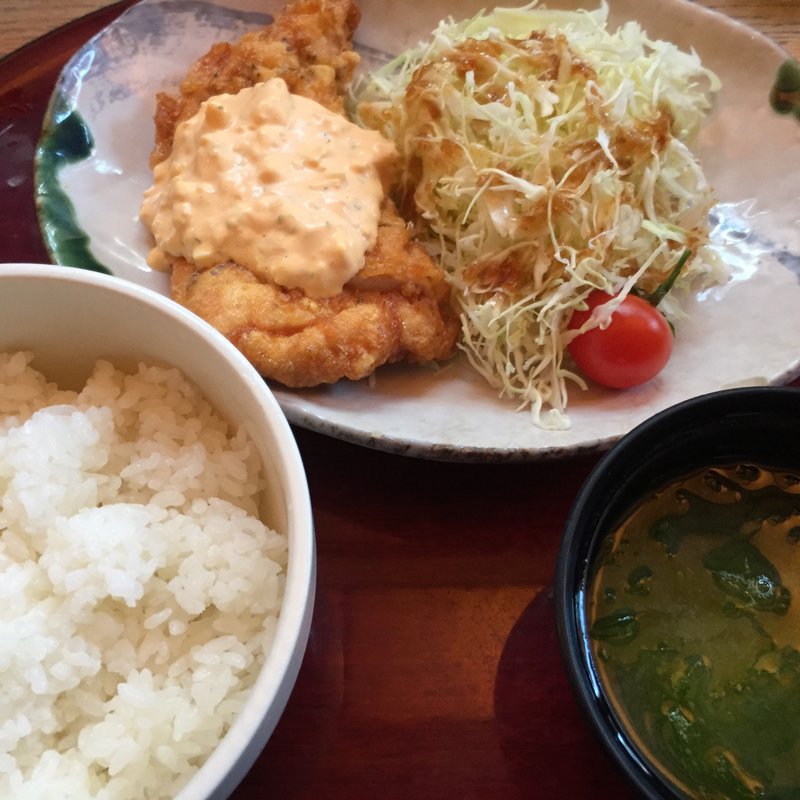 チキン南蛮定食(鶏匠 たけはし)