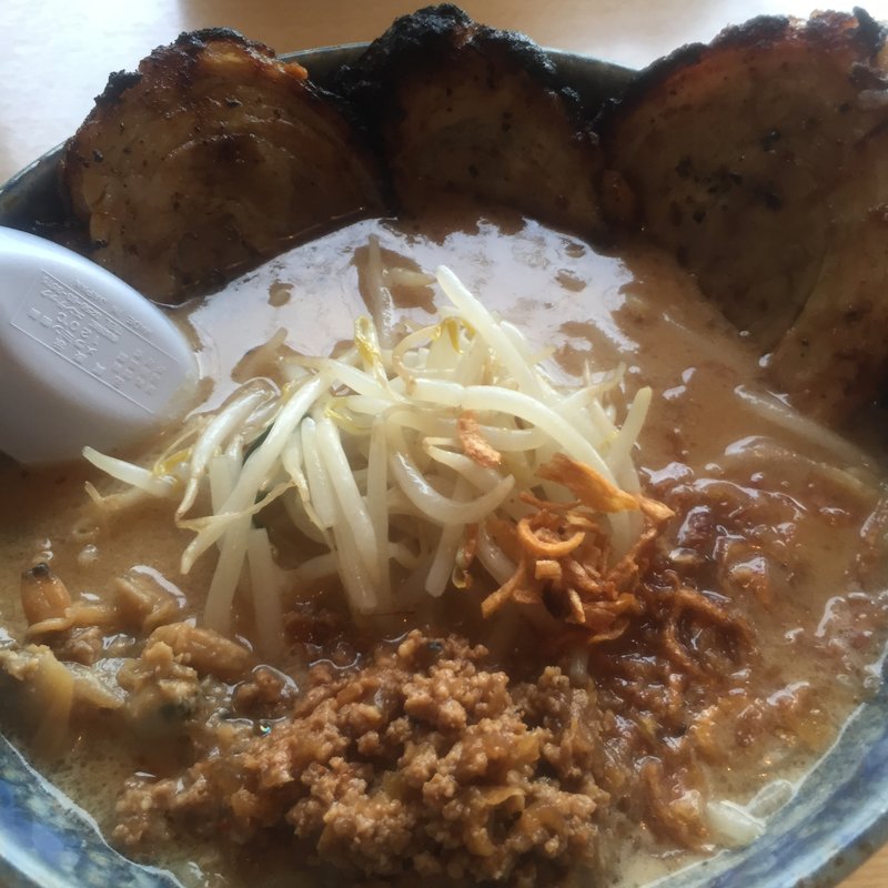 房総味噌味噌漬け炙りチャーシュー麺(麺屋 馬琴)