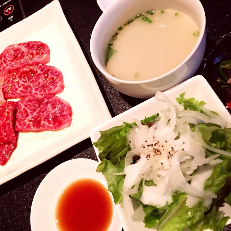 上焼肉定食(麻布十番焼肉 BULLS)