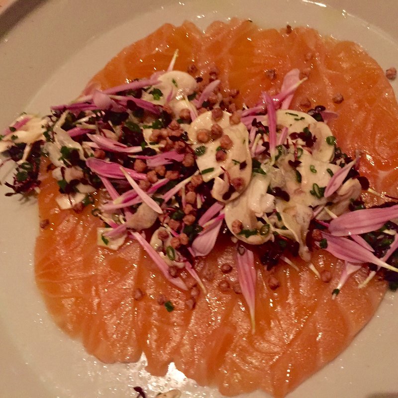 サーモンのカルパッチョ(ストール レストラン （Stall restaurant）)