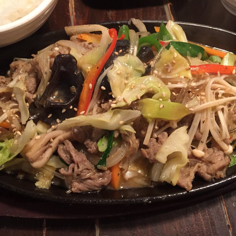 プルコギ定食(マッコリの物語 )