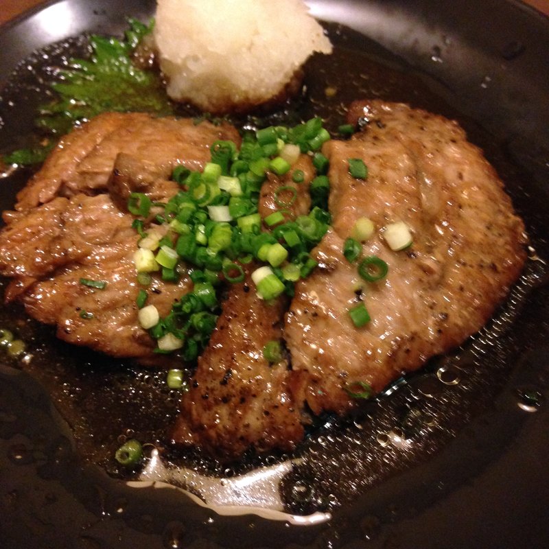 鮪のほほ肉ステーキ(鯔背屋 （いなせや）)