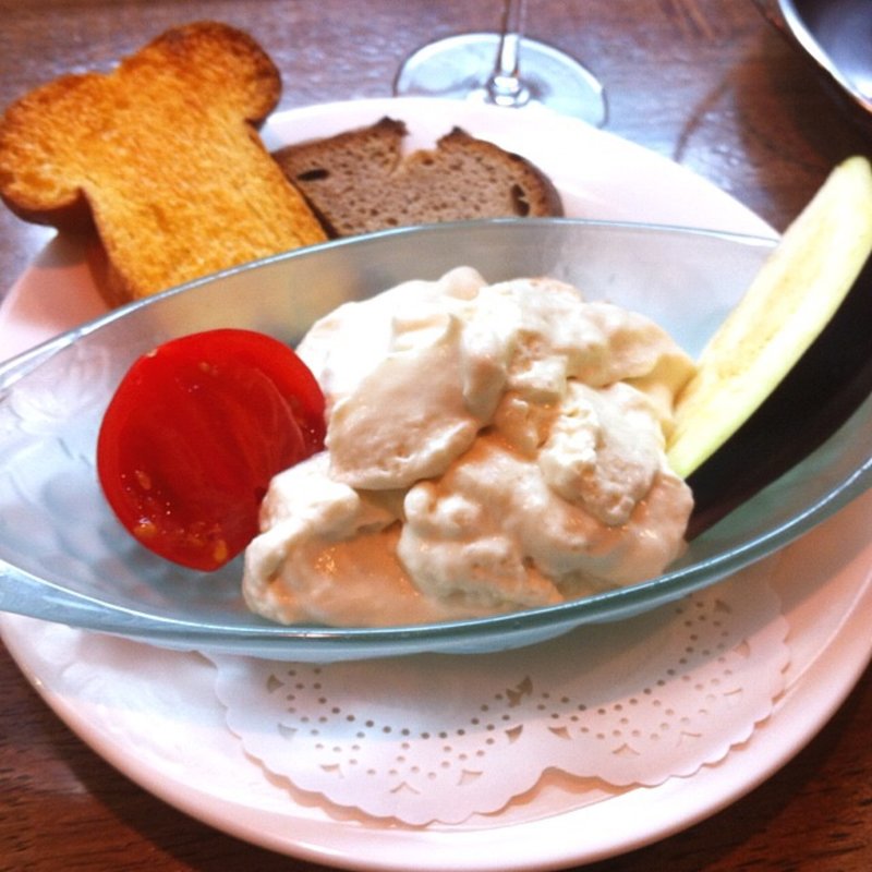 玉ねぎのムース(大西亭)