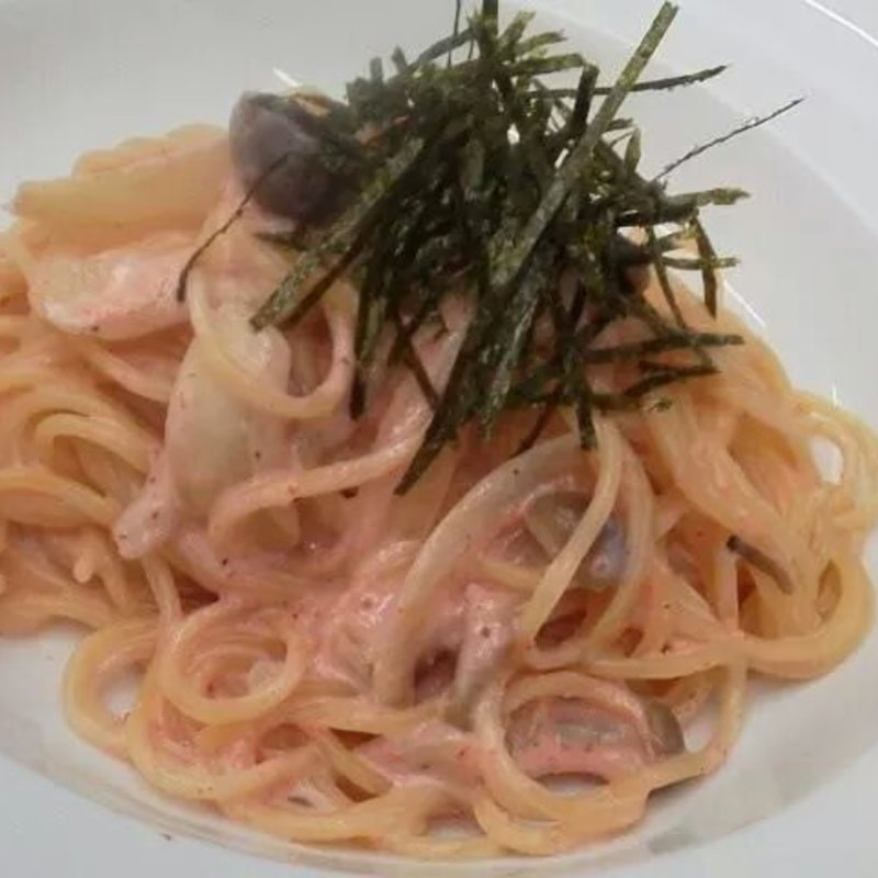 明太クリームパスタ(レナードの森)