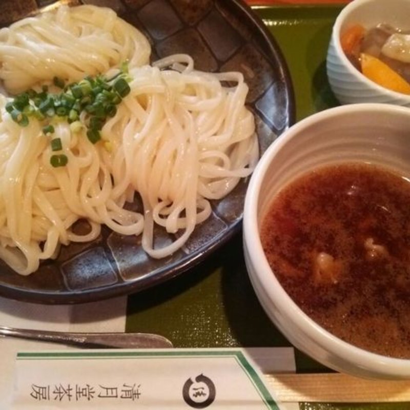 鴨汁うどん（つけ）(清月堂 本店)