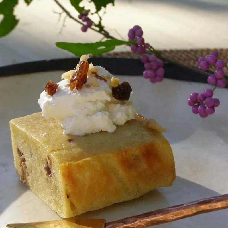 金時芋のチーズケーキ(ごはん屋ギャラリー猫車)