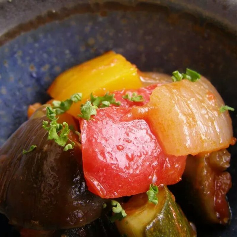 パプリカとナスのラタトゥイユ(ごはん屋ギャラリー猫車)