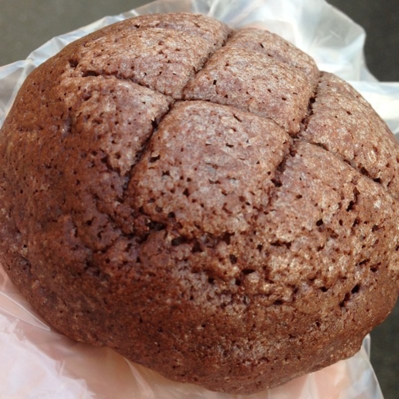 チョコメロンパン( パン・デ・ソイア （pane de soia）移転前の店舗情報です。新しい店舗はパン・デ・ソイア（pane de soia）をご参照ください。)