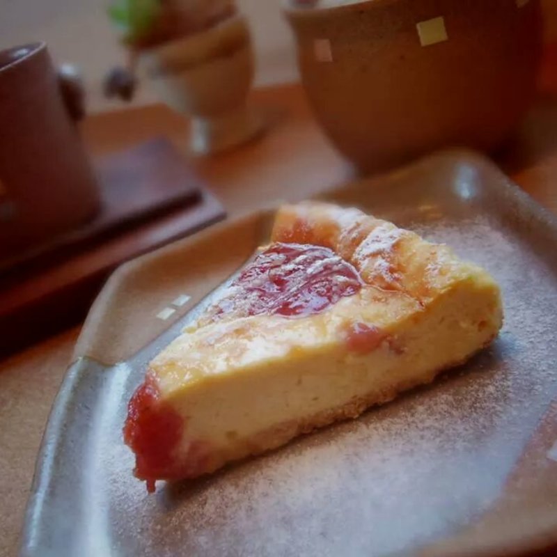 ベイクドチーズケーキ(益子時計)