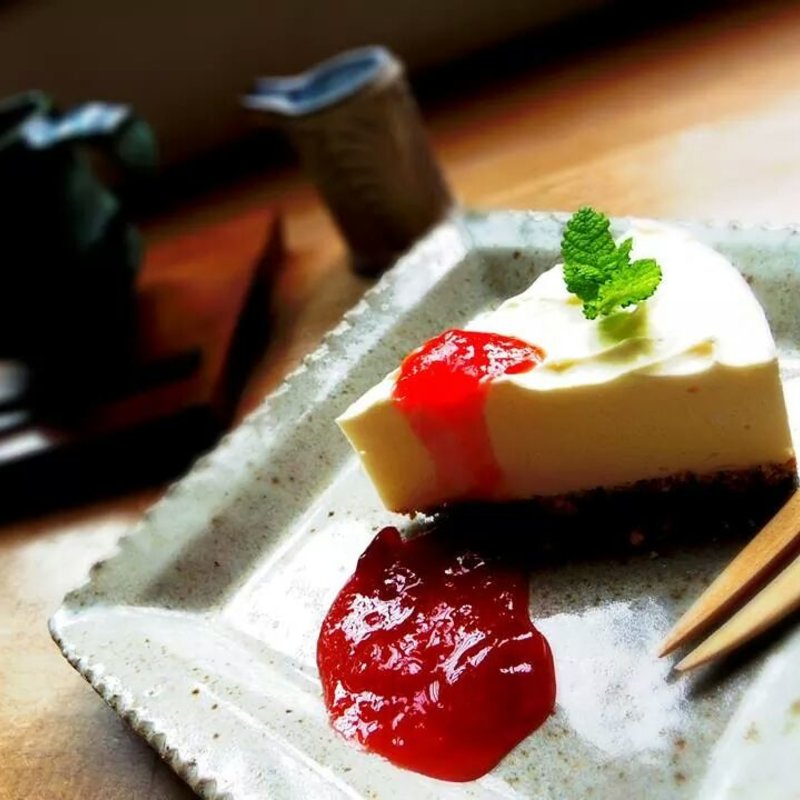 レアチーズケーキ(益子時計)