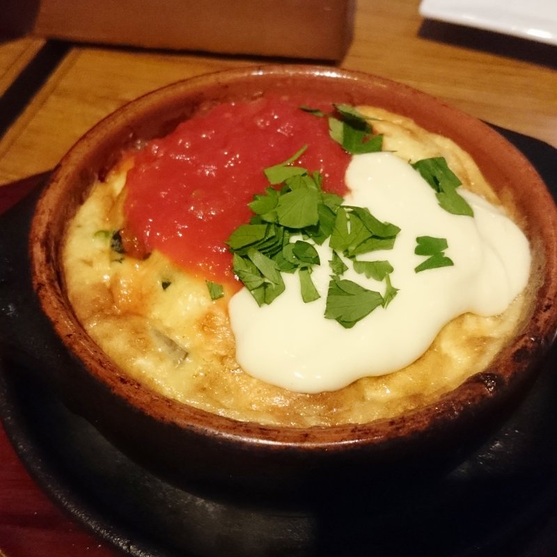 季節野菜のふっくらオーブンオムレツ(BARU＆DINING GOHAN みなとみらいセンタービル店 （バルアンドダイニング　ゴハン）)