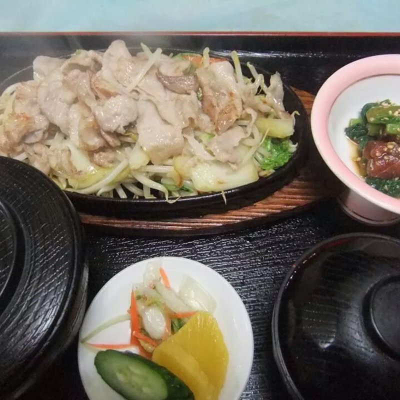 イベリコ豚の鉄板焼き(ほりせい)