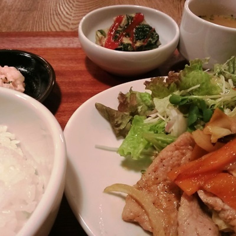 ランチ(野菜直売 Green Cafe)