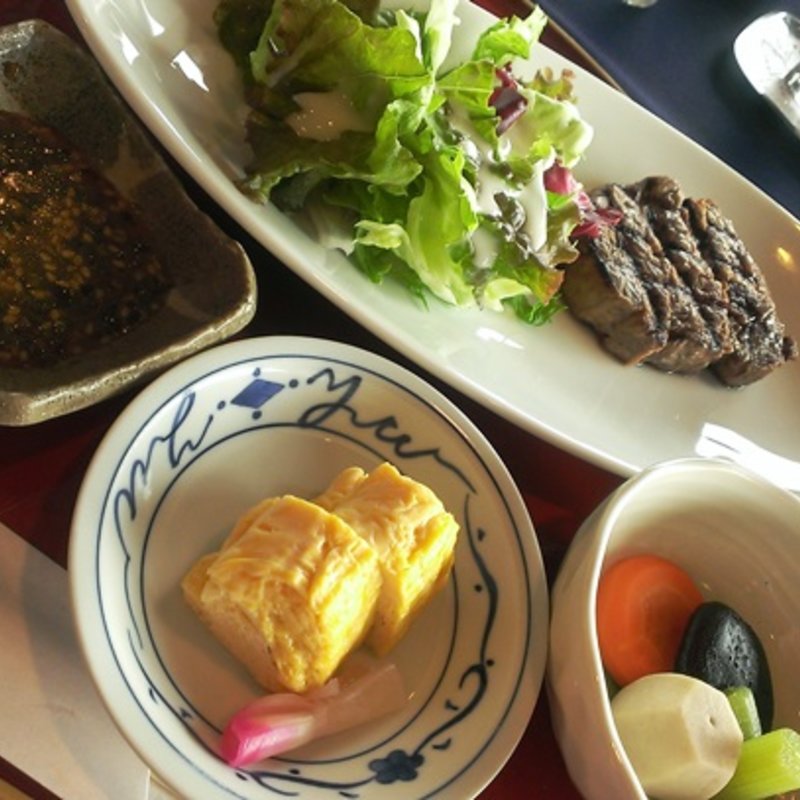 和風ステーキ定食(大阪リバーサイドホテル )