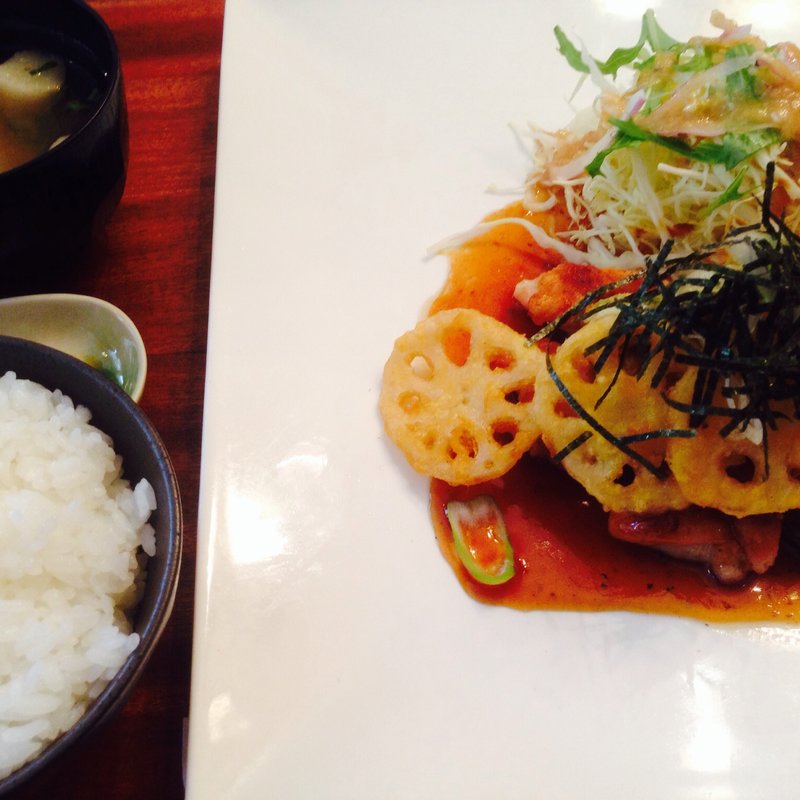 京野菜とお肉のランチ(金閣寺 いただき （【旧店名】いただきsecond）)