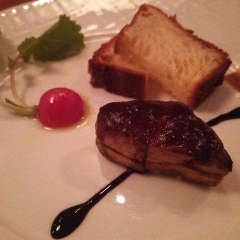 フォアグラのコンフィ(麻布淺井)