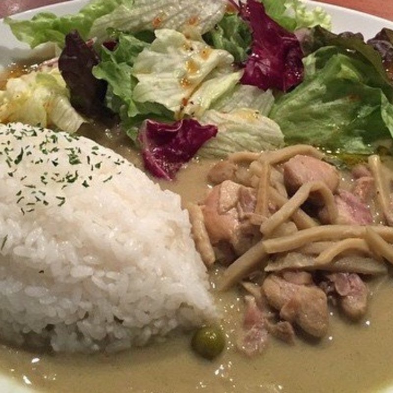 グリーンカレー(カフェオハナ 銀座店)
