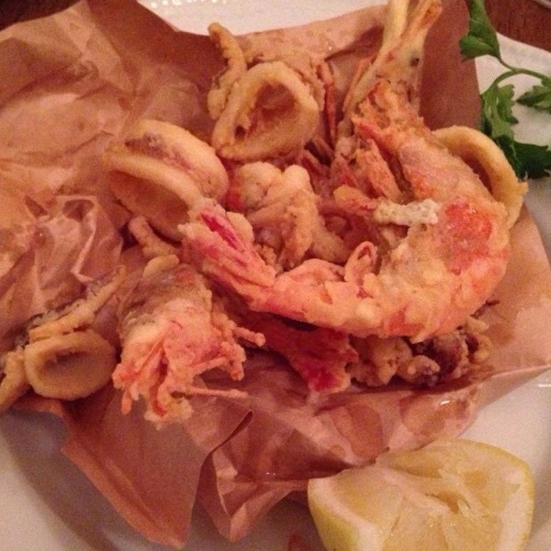 イカとえびのフリット(パルテノぺ 恵比寿店)