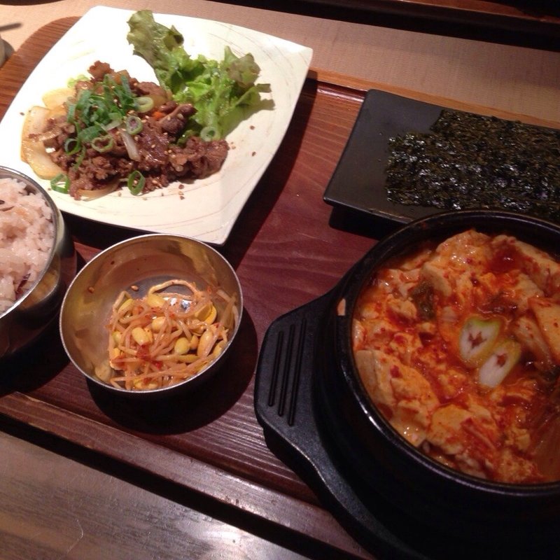 スンドゥブランチセット(チャンチ 梅田店 )