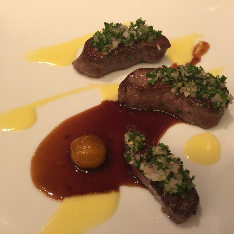 エゾ鹿ロースのソテー(ミチノ・ル・トゥールビヨン )