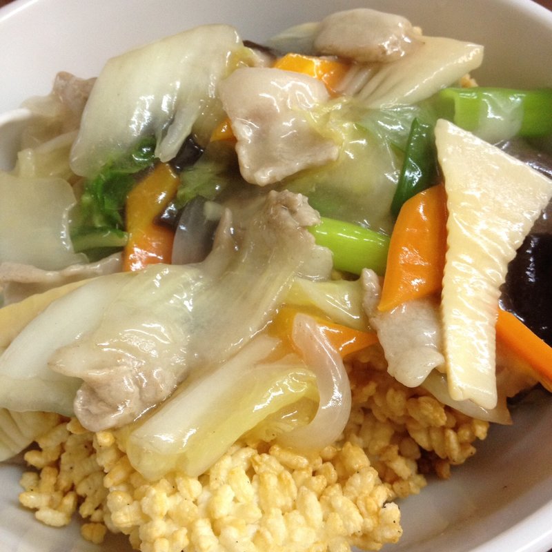 海鮮おこげ(中国料理姜 )