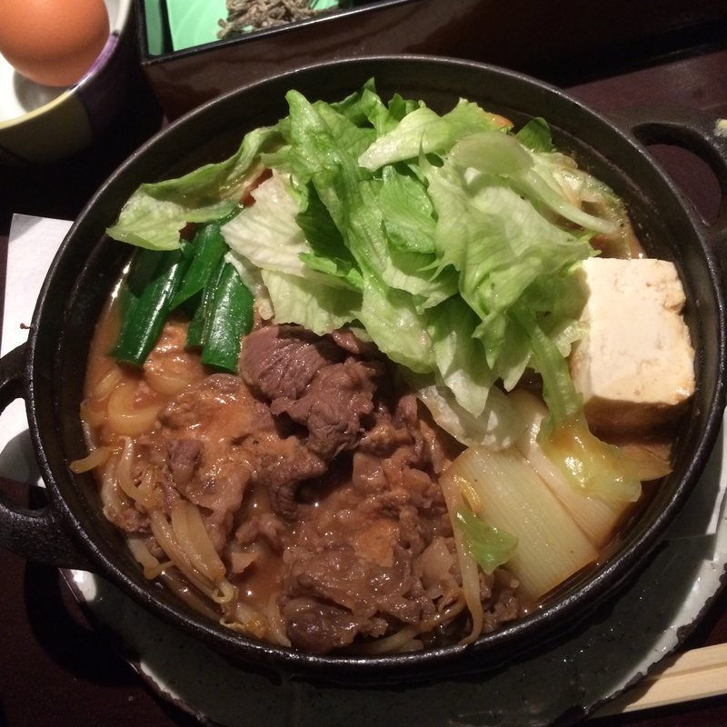 雅しゅうとう特選ランチ ごますき焼き鍋(雅しゅとうとう)