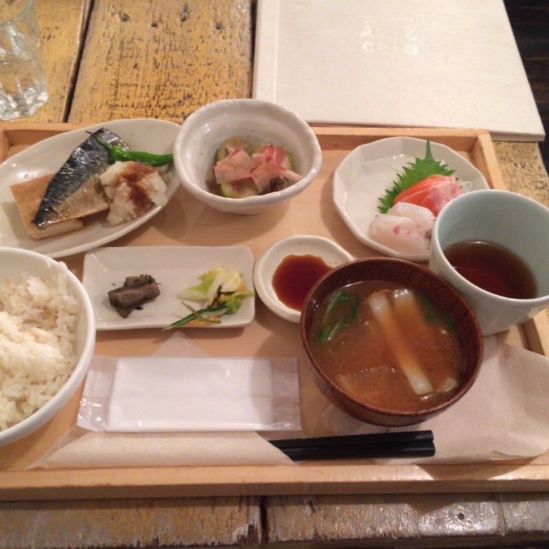 さば塩焼き定食(A to Z cafe)