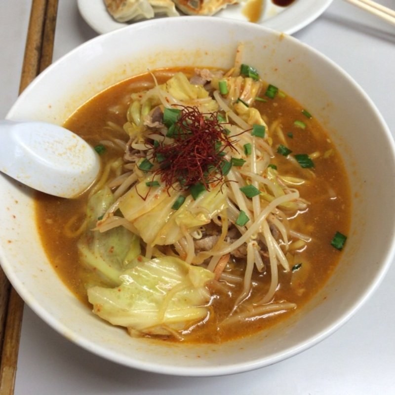 辛 めちゃうまいらーめん(ラーメン ガキ大将 川崎鷺沼店)