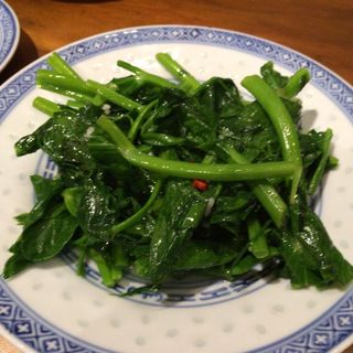 青菜炒め(香港麺 新記)