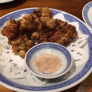 牡蠣の唐揚げ(香港麺 新記)