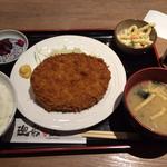 メンチカツ定食
