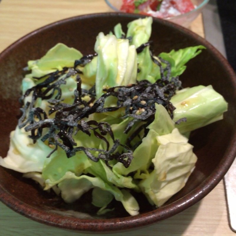 塩キャベツ(しゃぶしゃぶ温野菜 三宿店)