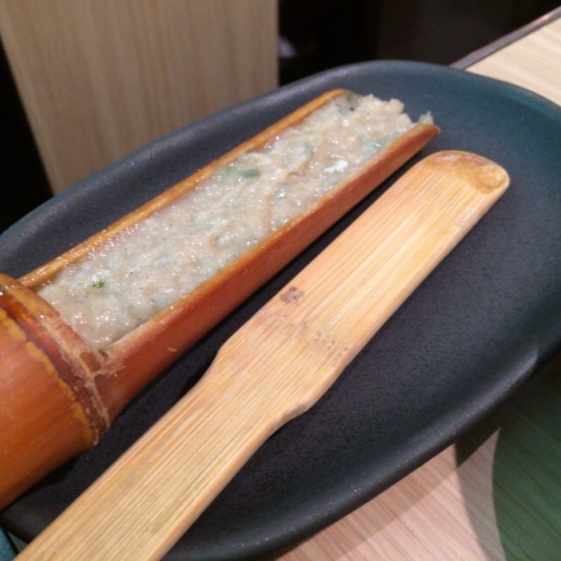 竹筒つみれ(しゃぶしゃぶ温野菜 三宿店)