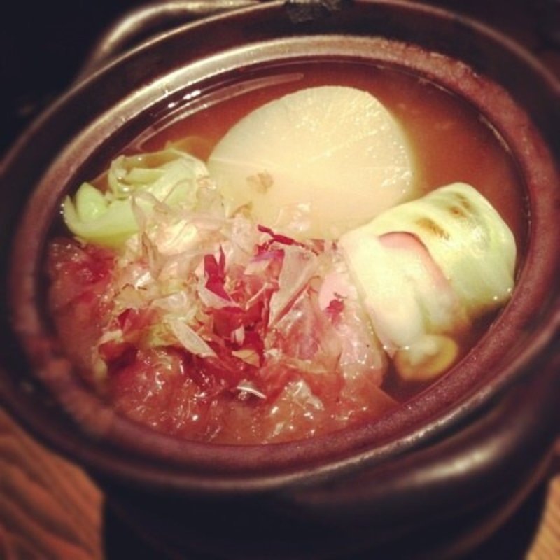 大根とロールキャベツのおでん(羽重 恵比寿店 （はじゅう【旧店名】金のおでん ダイニング羽重）)