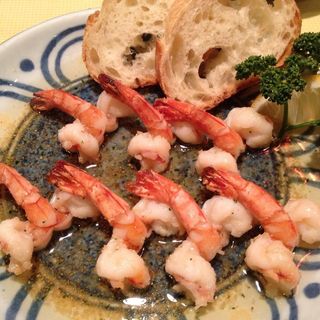 海老にんにく炒め(ラ・カシータ （Ｌａ　Ｃａｓｉｔａ）)