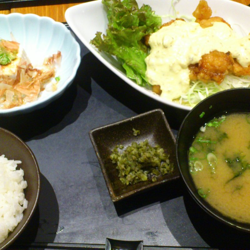 チキン南蛮膳(宮崎料理 万作 )