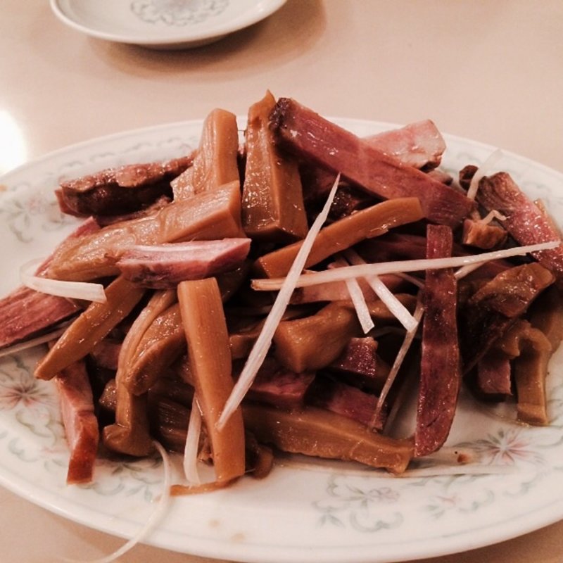 焼き豚とメンマ(大勝軒 代々木上原店)