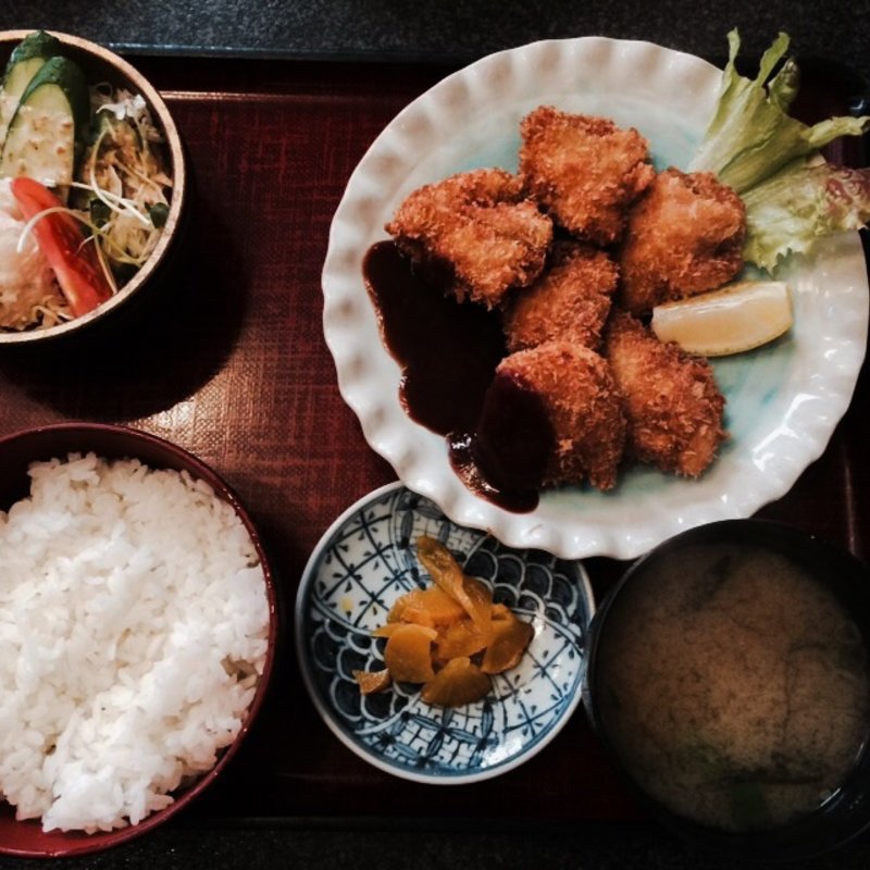 ひれかつ定食(あわじ屋 )