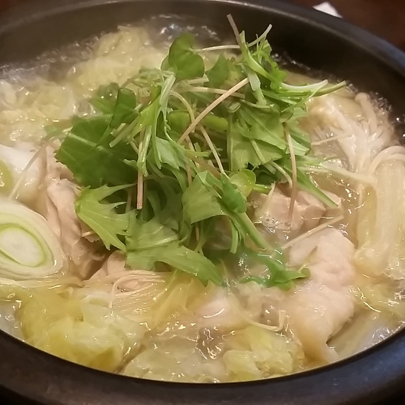 鶏水炊き(なんば よっちょれ 庄屋はん)