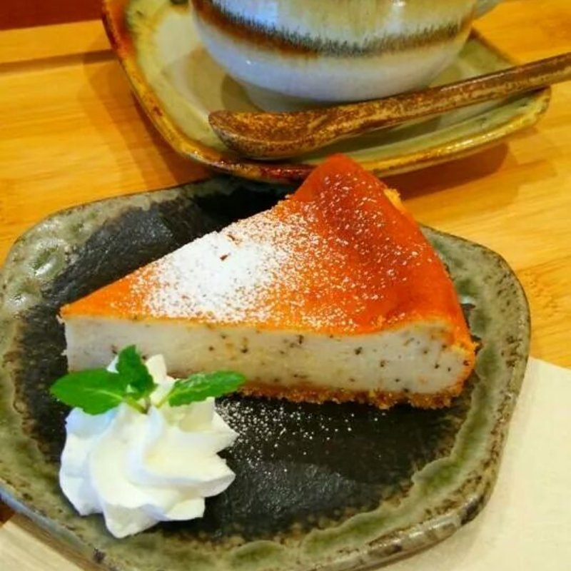 紅茶のチーズケーキ(サンセットロースターコーヒー)