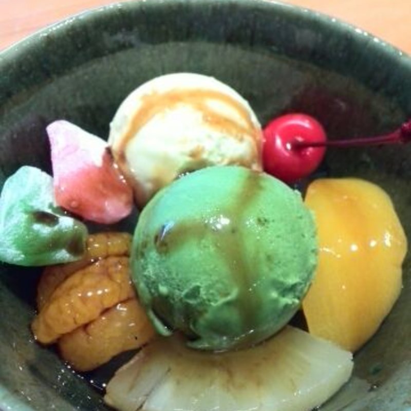 抹茶クリームみつ豆(ザ ガーデン （The Garden）)