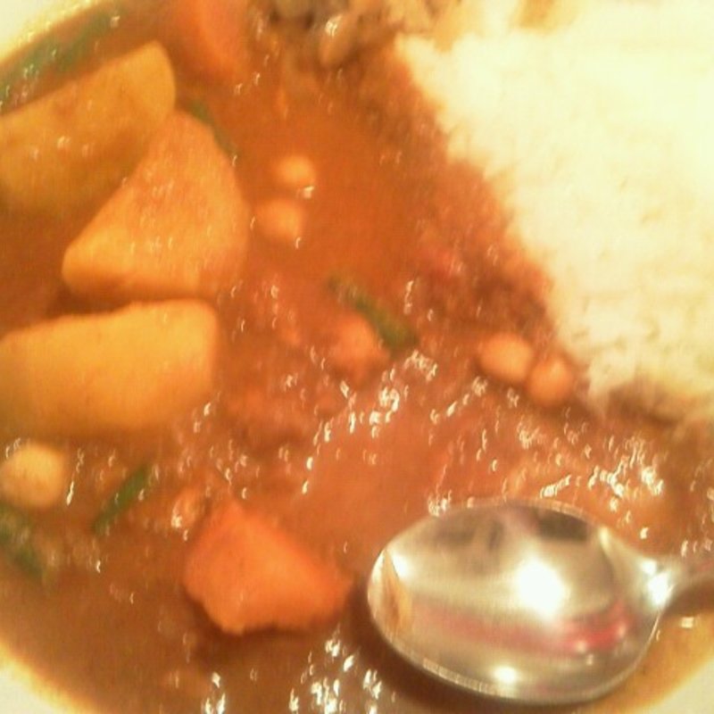 チャナ豆マサラカレー(チリチリ)